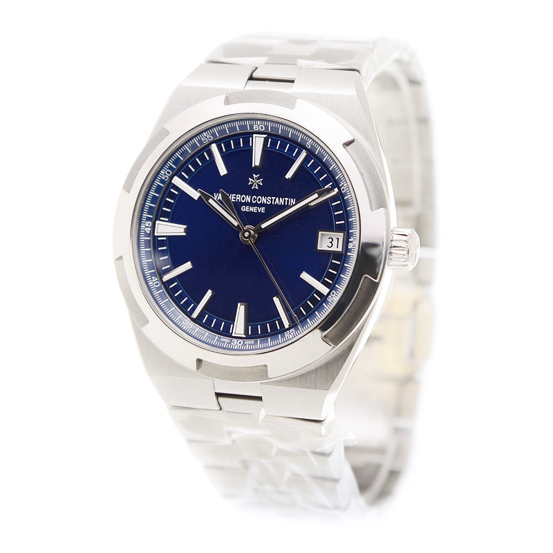 Preowned Vacheron Constantin Overseas Blue Dial Stainless Steel 41mm (4500V/110A-B128)