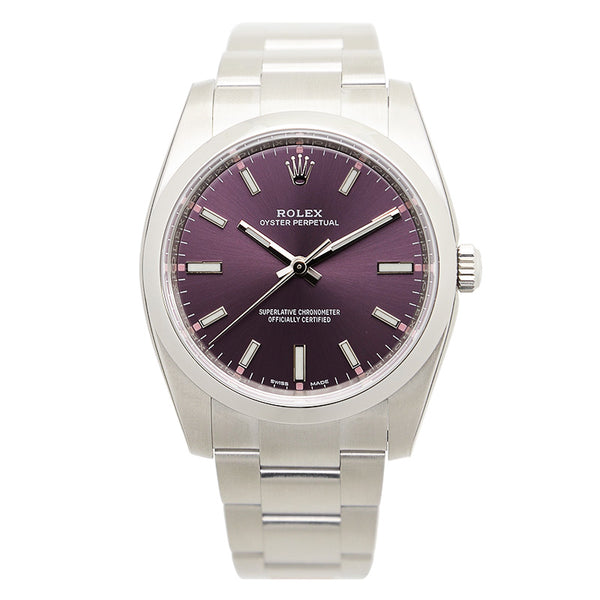 Purple best sale rolex mens