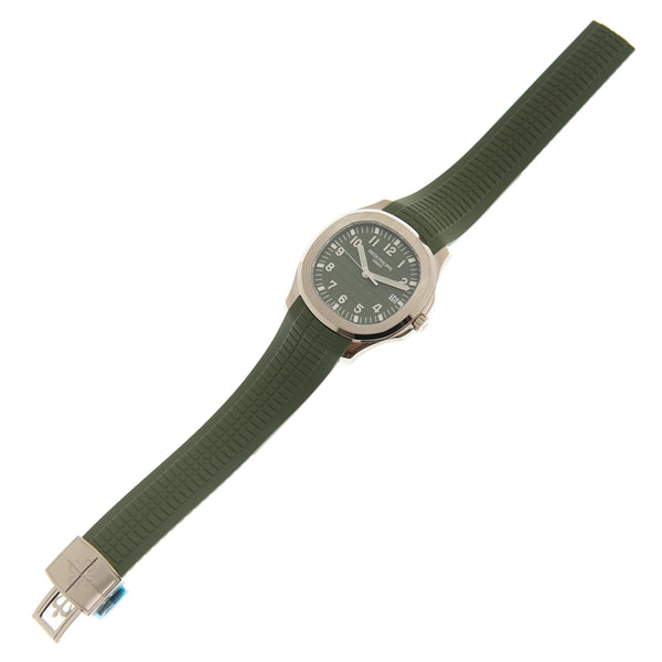 Aquanaut green 2024 strap for sale