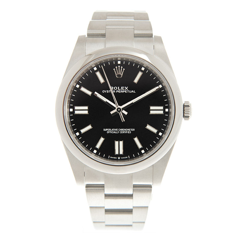 Rolex black outlet oyster