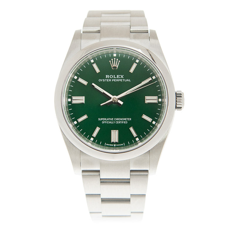 Rolex Oyster Perpetual 126000GN_O Green