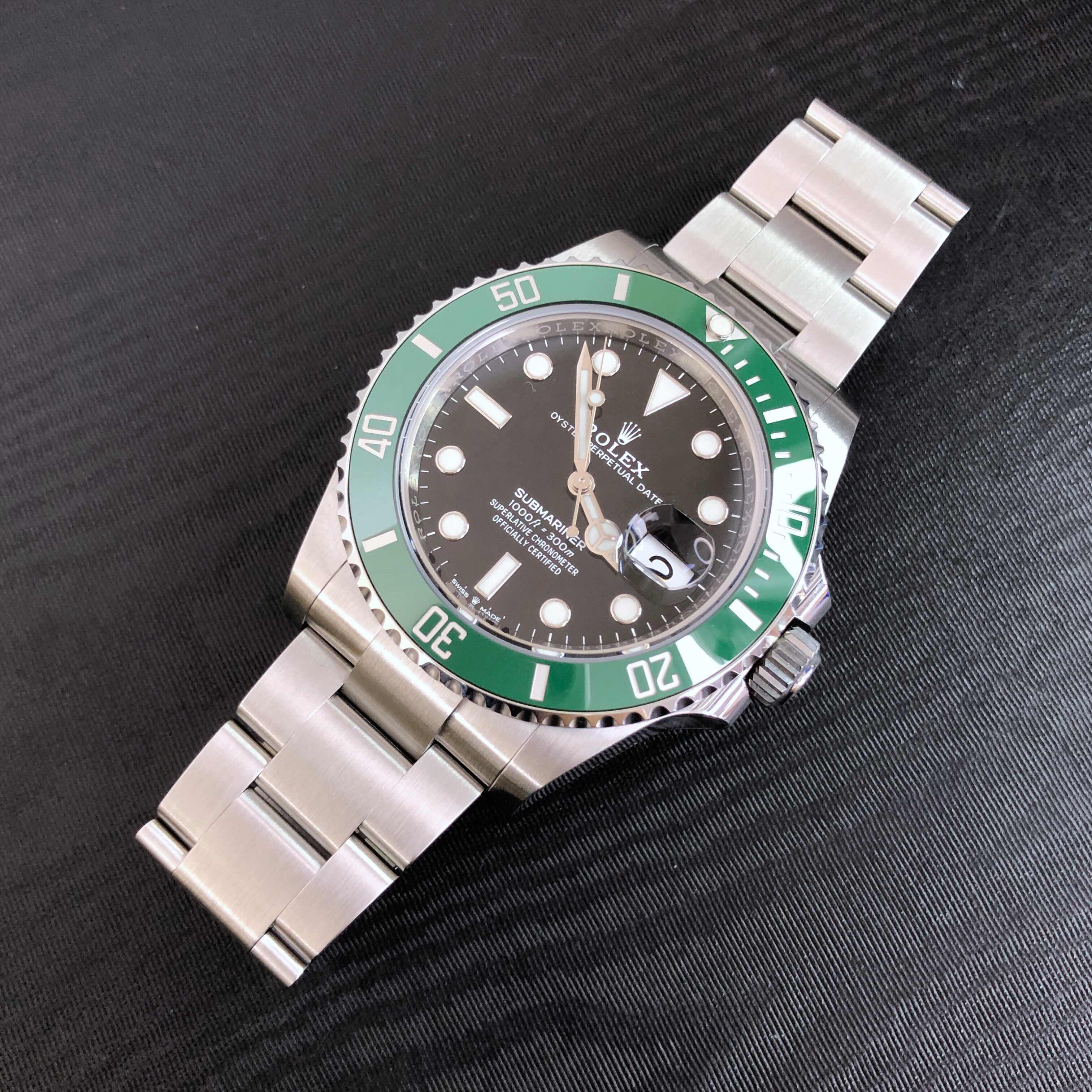 Rolex Submariner 126610LV Green Starbucks - Perpetual & Co Watches