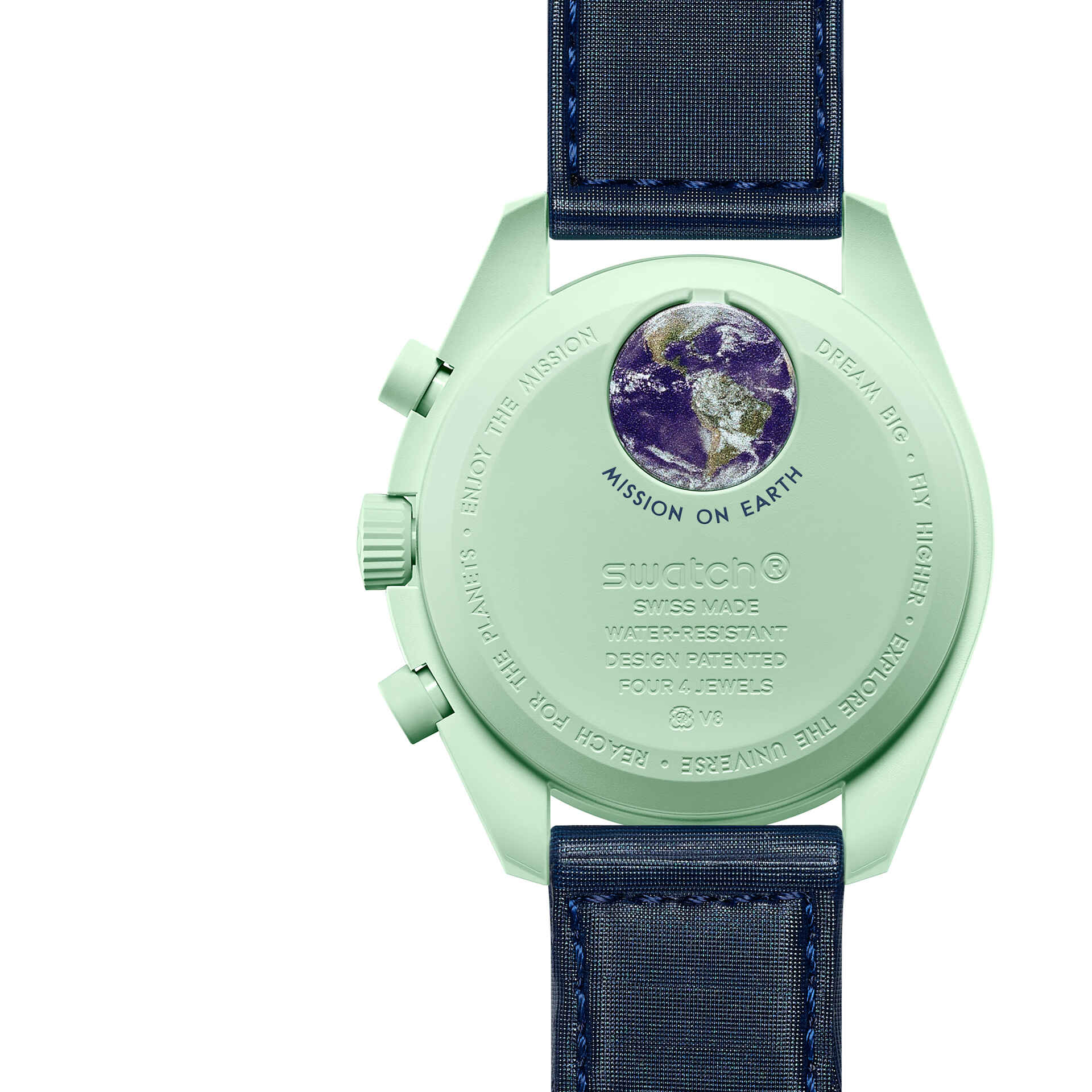 Swatch Omega Moonswatch Mission on EARTH