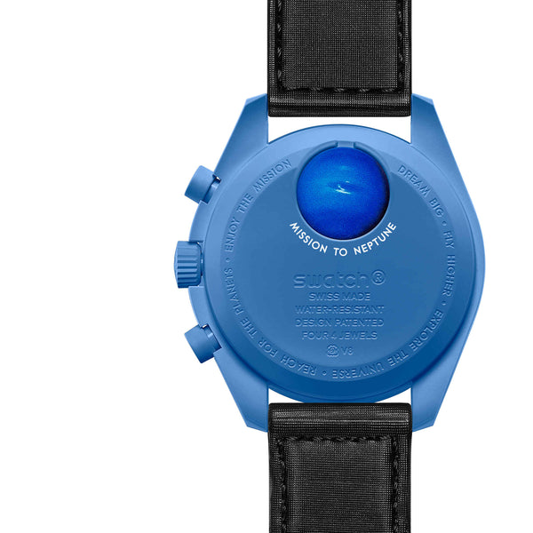 Swatch × OMEGA MoonSwatch Neptune-